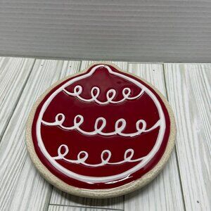 Fitz & Floyd Classics " Santa's Kitchen" Tidbit Plate.